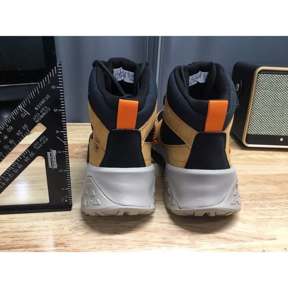 TIMBERLAND MEN MOTION SCRAMBLE MID LACE WATERPROOF WHEAT NUBUCK A68Q8 Size 10 main image 9